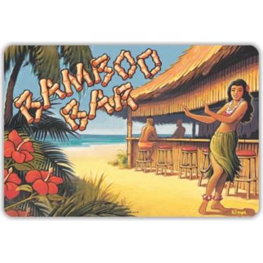 Imagem de Pacote com 30 cartões postais havaianos vintage - barra de bambu por Kerne Erickson