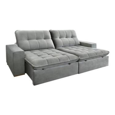 Imagem de Sofá Victory Cinza - bianchi móveis