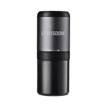 Imagem de Moedor De Café Elétrico Portátil CF WISDOM Burr Com Moagem Ajustável, 
