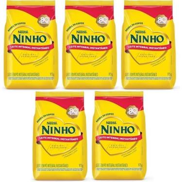 Imagem de Kit + 5 Leite em Pó Ninho Integral Instantâneo Sachê 975g (4875g)