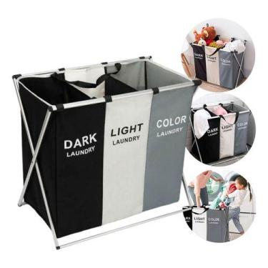 Imagem de Cesto De Roupa Suja Organizador - Luatek