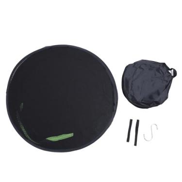 Imagem de Rack de secagem de ervas Multi -camadas penduradas rede de secador de planta com zíper de abertura de secagem rápida para tendas de cultivo frutas vegetais malha oxford tecido (2 camada 30.5x23x23cm)