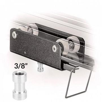 Imagem de Carrinho Pantógrafo 3/8' com Freio para Trilho e Estúdio - Nice Foto