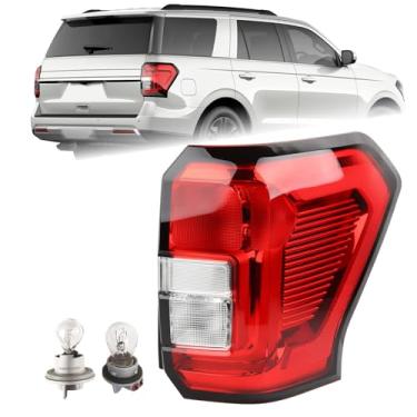 Imagem de KAMDKI Conjunto de luz traseira de halogênio RH adequado para Ford Expedition XL XLT modelo 2022 2022 2023 2024 Lâmpada traseira direita do lado do passageiro com lâmpadas NL1Z-13404-A NL1Z13404A