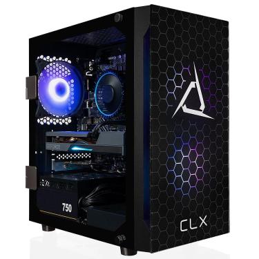 Imagem de CLX - SET Gaming Desktop - Intel Core i7 12700F - 16GB de memória DDR4 3600 - GeForce RTX 4060 Ti - 1TB NVMe M.2 SSD + 2TB HDD - Preto-TGMSETRTA3505BM
