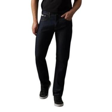 Imagem de Calça Jeans Masculina Slim Médio Calvin Klein Azul Médio Tamanho:46;Cor:-Masculino