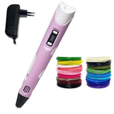 Imagem de Caneta 3D Profissional Para Impressão Manual De Modelos 3D Entrega Ráp