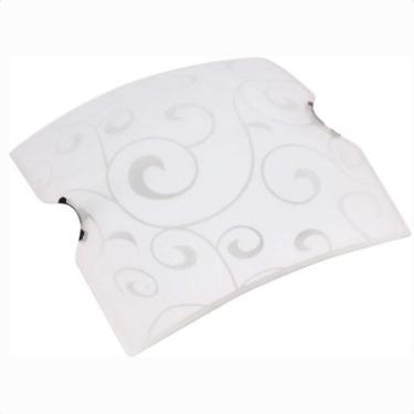 Imagem de Plafon Taschibra Angra 30cm Quadrado E27 Bivolt