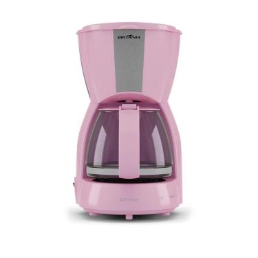 Imagem de Cafeteira Rosa Britânia BCF15 Inox 15 Xícaras 550W 110V