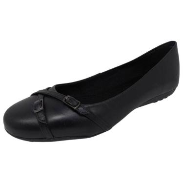 Imagem de Sapatilha Feminina Couro Elegante Conforto Detalhes Bottero