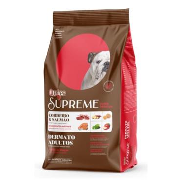 Imagem de Ração Quatree Supreme Dermato para Cães Adultos Sabor Cordeiro e Salmão - 3kg