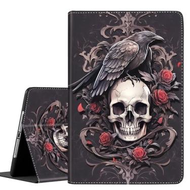 Imagem de Capa para Samsung Galaxy Tab S10 FE Plus, suporte multiângulo, capa inteligente à prova de choque com despertar/hibernar automática para Galaxy Tab S10 FE+ 13.1 (SM-X620/SM-X626B) 2025, corvo preto