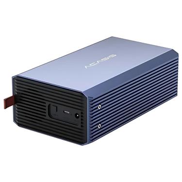 Imagem de Case Dock Station Para 2 HD 2,5/3,5" Alumínio Raid USB ACASIS - EC-7352