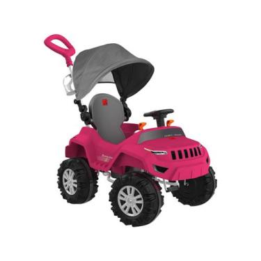 Imagem de Carrinho de Passeio Infantil Smart BanJipe - com Pedal com Empurrador 