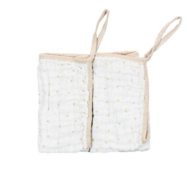 Imagem de Kit 2 Pano de Boca Soft Bebê 23 cm x 33 cm Bublim Sonhos