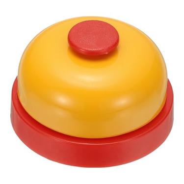 Imagem de PATIKIL Call Bell, 7,2 cm pequeno anel de serviço de mesa campainhas para recepção recepção balcão jantar bar hotel sala de aula, amarelo, 1 pacote