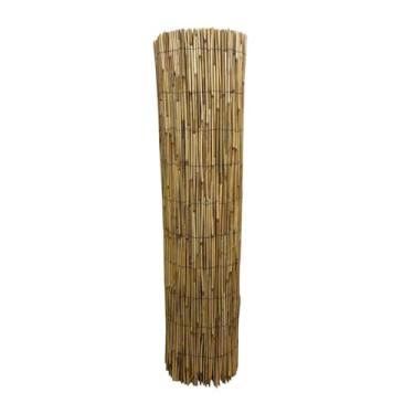 Imagem de Cerca Esteira Tenda Forro de Bambu Cortina Natural para Decoração de Ambientes Pergolados Quiosques Áreas Externas ao Ar Livre