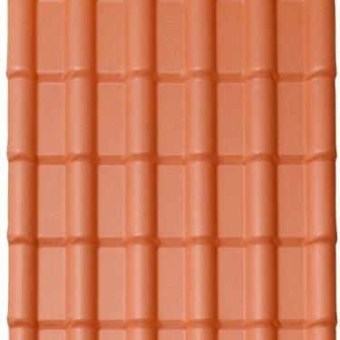 Imagem de Kit com 10 Telhas Pvc Colonial 3,30m X 0,88m X 1,7mm 6 Ondas com Kit F
