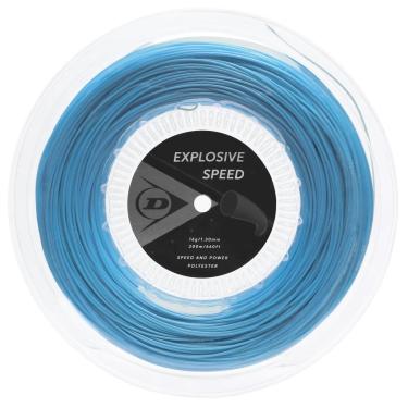 Imagem de Corda Dunlop Explosive Speed 16g 1.30mm Rolo Com 200 Metros Azul-Unissex