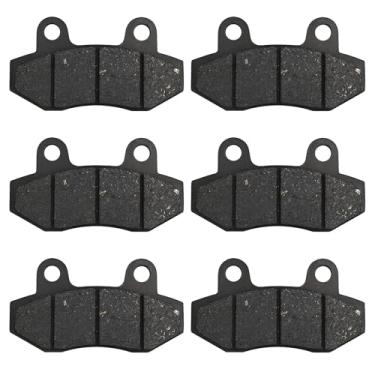 Imagem de PRO BAT Pastilhas de freio a disco para scooter 50cc 110cc 125cc 150cc 200cc 250cc scooter ciclomotor pit bike ATV motocicleta pacote com 6