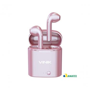 Imagem de Fone De Ouvido Bluetooth Easy W1+ Tws True Wireless - Rose