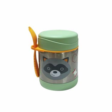 Imagem de Pote Termico Com Talher Zoo Guaxinim, Skip Hop
