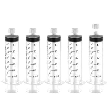 Imagem de Seringa BHOWISK 60 ml Luer Lock com tampa estéril embalada individualm