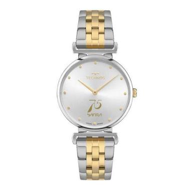 Imagem de Relógio Technos Feminino Slim Bicolor VJ20AE/G1K, Único