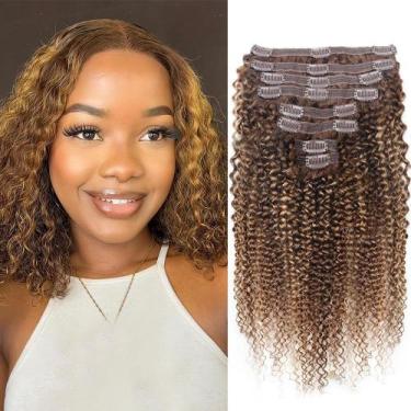 Imagem de Extensões de cabelo Clip In croocco 100% Remy Human Hair 120g