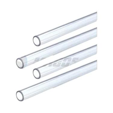 Imagem de Tubo Rígido Transparente De PETG Acrílico Para Refrigeração a Água, Tu