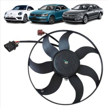 Imagem de Ventoinha Radiador Grande Módulo Vw Fusca, Passat, Jetta Tsi