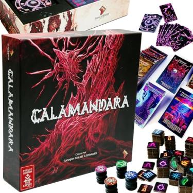Imagem de Jogo de Tabuleiro Calamandara | Um jogo de estratégia eletrizante e visualmente fantástico. Experimente essa aventura repleta de reviravoltas | FINALISTA e TOP 3 do Prêmio Ludopedia - 2 a 4 Jogadores