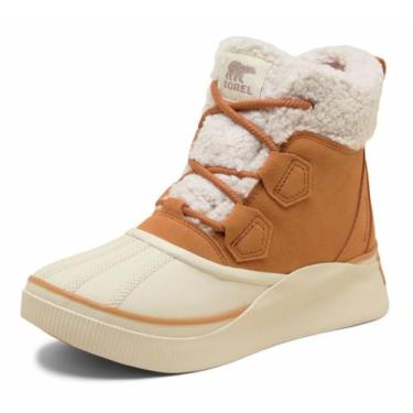 Imagem de Sorel Bota feminina à prova d'água Out N About Iv Chillz, Canyon dourado/branco mel, 39