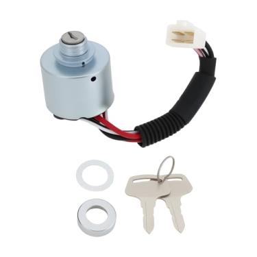 Imagem de Micro Traders Interruptor de ignição de trator com 2 teclas 37410-59110 3741059110 compatível com Kubota B1550D B1750D