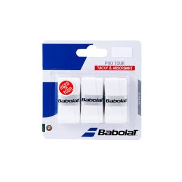 Imagem de Overgrip Pro Tour X3 Babolat Unissex Branco
