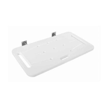 Imagem de Banco Articulavel 50x42cm Inox Branco (pne/pcd) - Leve Vida