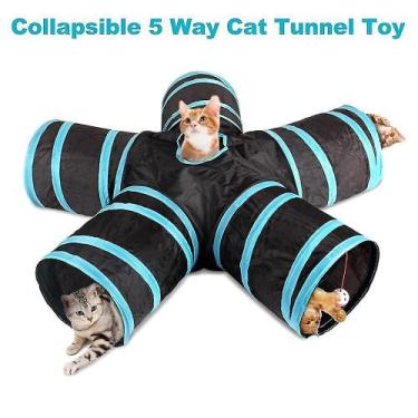 Imagem de Brinquedos para gatos brinquedos para gatos túnel de gato interno Túne