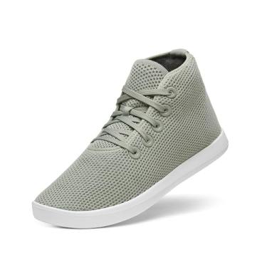 Imagem de Allbirds Topper feminino de árvore, tênis leve de cano alto, respirável para o dia a dia, Hazy Pine (sola de nevasca), 38