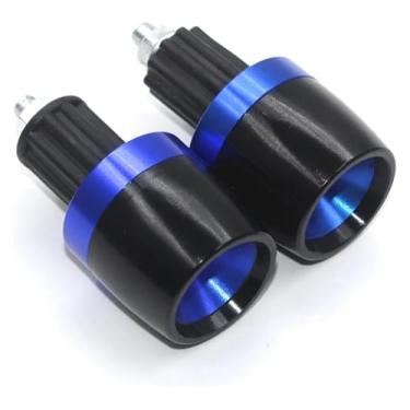 Imagem de Conectores de extremidade de guidão CNC de 22 mm para motocicleta compatíveis com CB 400 500 750 1300 CB400 CB500 CB500F (sem logotipo azul)
