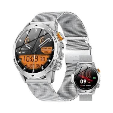 Imagem de Relógio Inteligente Militar Masculino Para Atividades Ao Ar Livre Com 