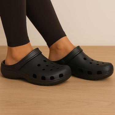 Imagem de Sandalia Croc Babuche unissex Leve e Confortavel Adulto e Infantil - L