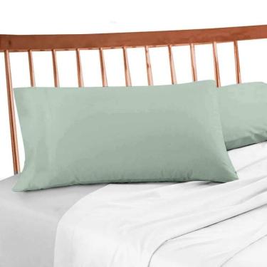 Imagem de Fronha Avulsa 150 Fios Em Algodão - Premium Menta