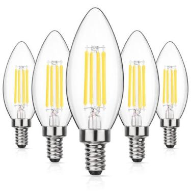 Imagem de Lâmpadas LED MaxVolador Dimmable E12 Candelabra 5W