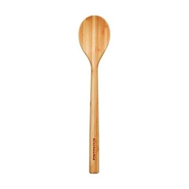 Imagem de Colher de bambu KitchenAid, 30,5 cm