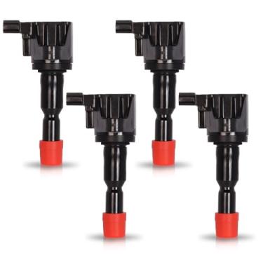 Imagem de Bobina de ignição ENA compatível com Honda Fit City CR-Z L4 1.5L C1664 UF626ENA preto ENAIC325404