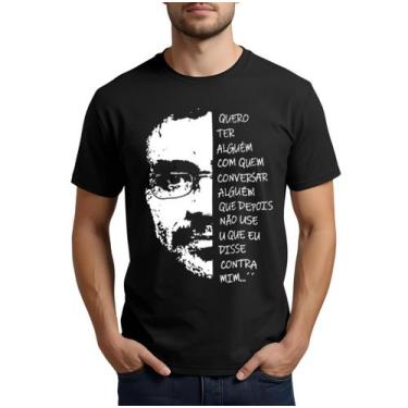Imagem de Camiseta Legião Urbana Quero ter Alguém Adulto - Glev.Conceito, PP, Pr