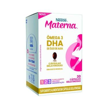 Imagem de Materna Omega 3 Dha Com 30 Capsulas - Nestle