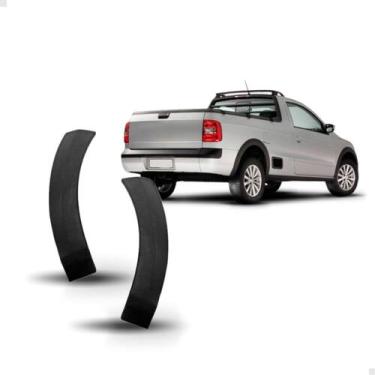 Imagem de Par moldura parachoque traseiro saveiro g5/g6 08/16 pto text - DPF