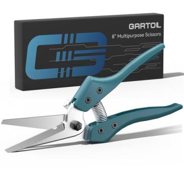 Imagem de Tesoura GARTOL 8 Multiuso Heavy Duty com lâmina ultra afiada