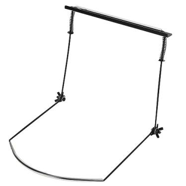 Imagem de RiToEasysports Suporte Resistente da Gaita, Cinta de Borracha Confortável do Pescoço para Jogadores da Gaita de 24 Furos, Metal Prateado (24 buracos pretos)